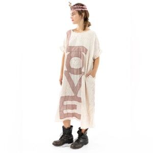Magnolia Pearl LOVE Evolve Artist Smock Dress 728 Flutter